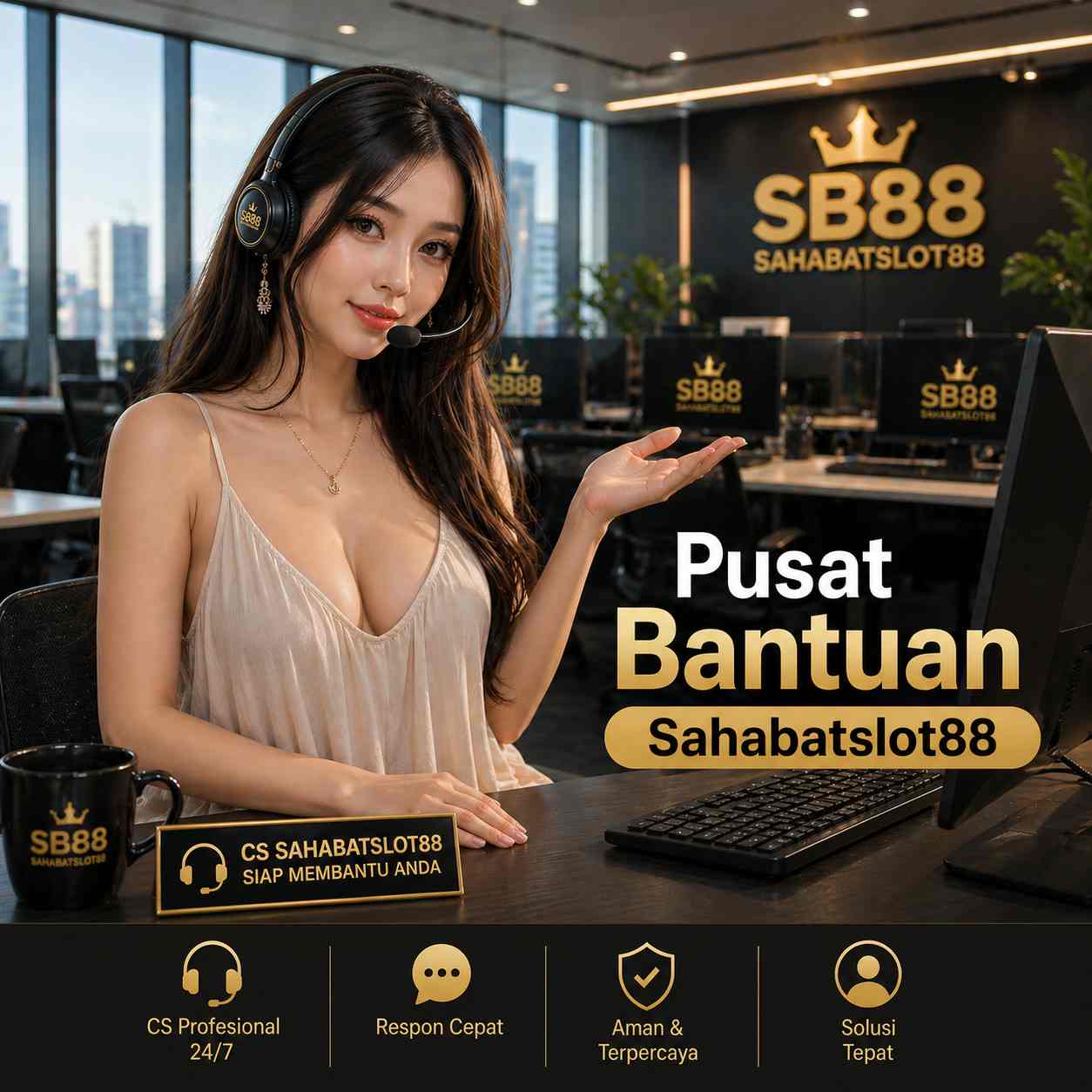 Tampilan pusat bantuan resmi Sahabatslot88 edisi Mei 2026